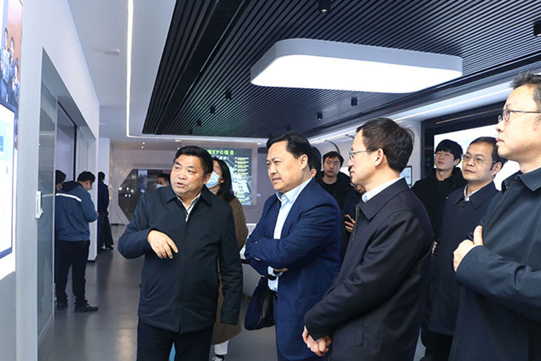 江西省科技廳副廳長陳金橋一行調(diào)研增鑫科技