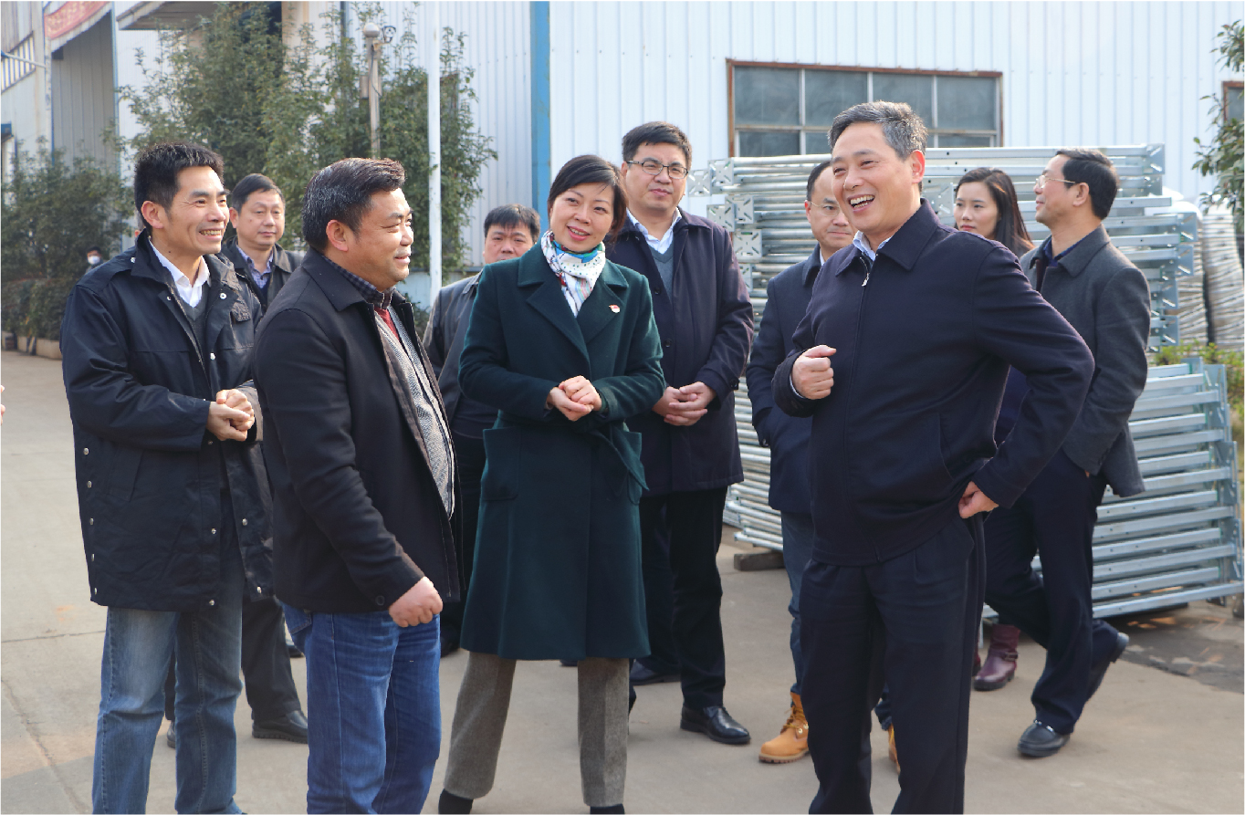 江西省政協(xié)副主席陳俊卿蒞臨增鑫調(diào)研